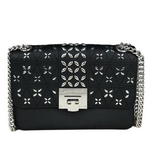 Michael Kors Black Studded Tina Crossbody